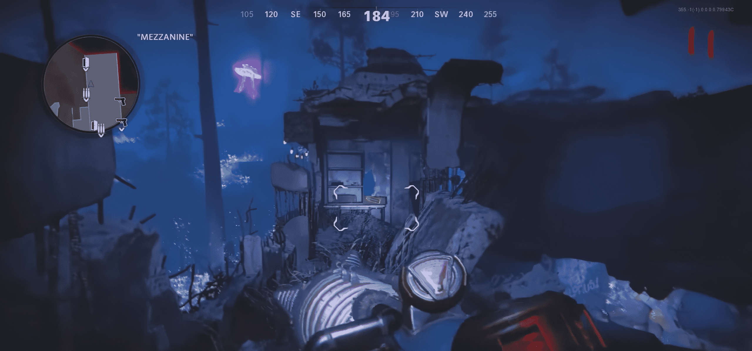 Mezzanine - Canister Location