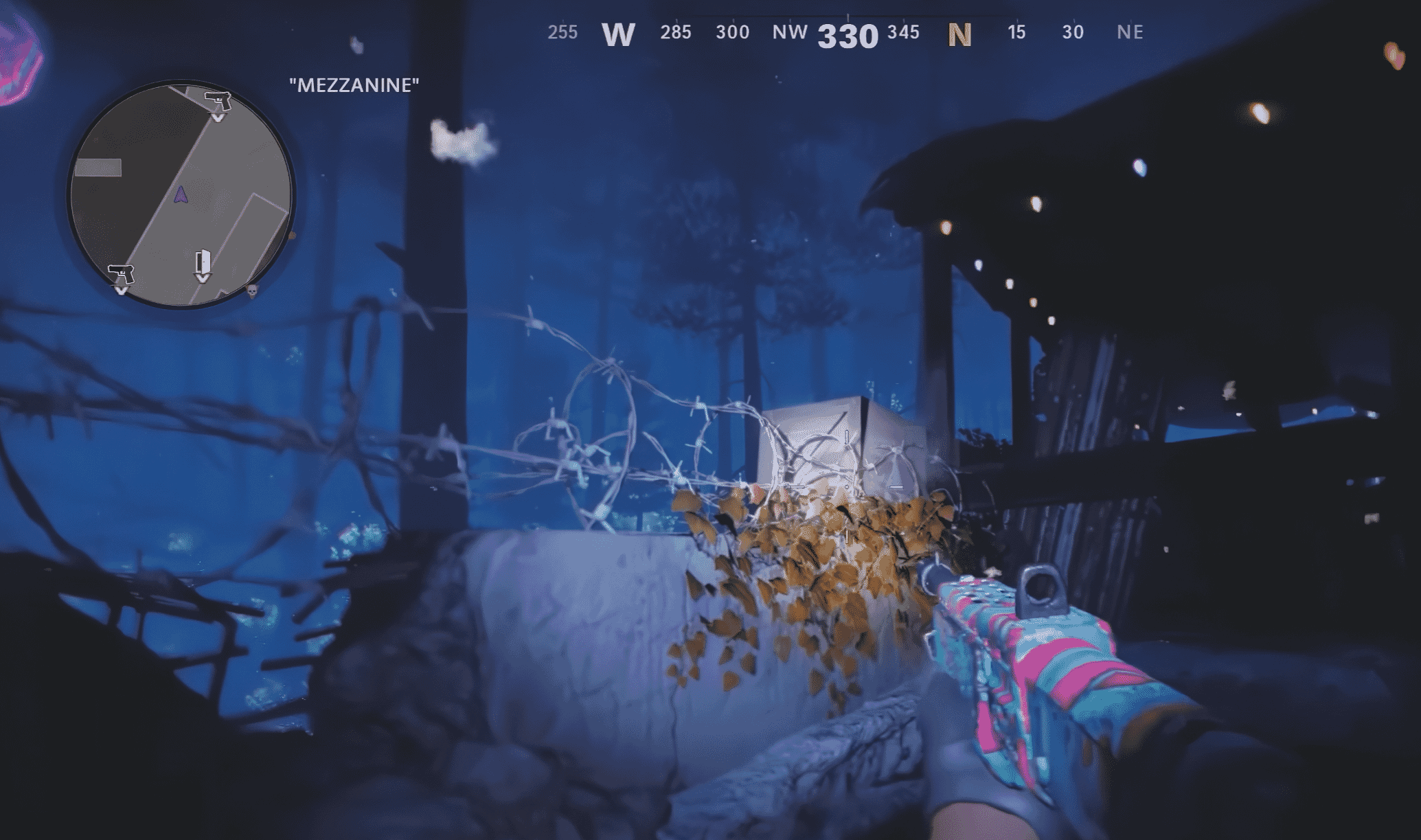 Wooden Box in Mezzanine